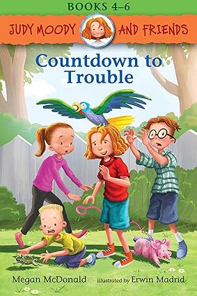 Judy Moody and Friends: Countdown to Trouble Paperback Children's Books Happier Every Chapter