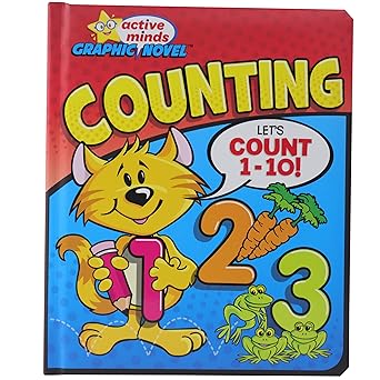 Active Minds Graphic Novel Counting: A Graphic Novel (Active Minds Graphic Novels) Board book