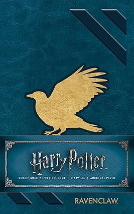 Harry Potter: Ravenclaw Ruled Pocket Journal Hardcover