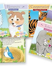 Learning Virtues 5 Book Set: Cooperation, Perserverance, Tolerance, Courage & Honesty Paperback