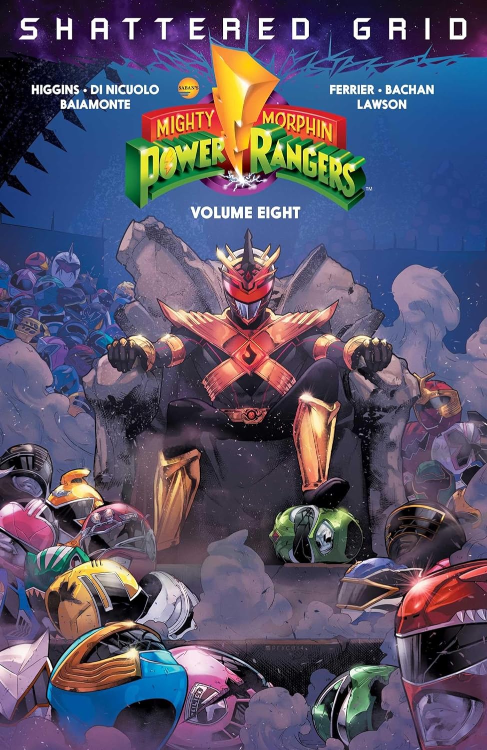 Mighty Morphin Power Rangers Vol. 8: shattered grid: Volume 8 Paperback