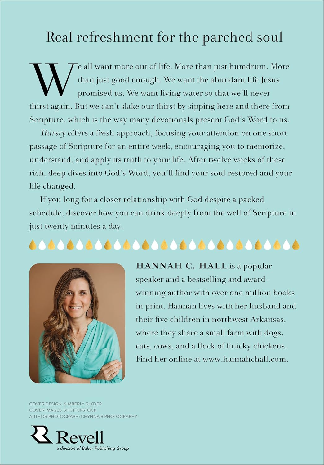 Thirsty: 12 Weeks of Drinking Deeply from God's Word Hardcover