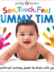 See Touch Feel: Tummy Time Board book – Touch & Feel