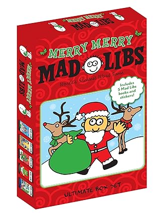 Merry Merry Mad Libs Paperback