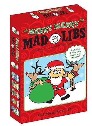 Merry Merry Mad Libs Paperback Children's Books Happier Every chapter