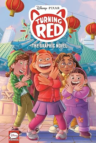 Disney/Pixar Turning Red: The Graphic Novel Hardcover Children's Books Happier Every Chapter   