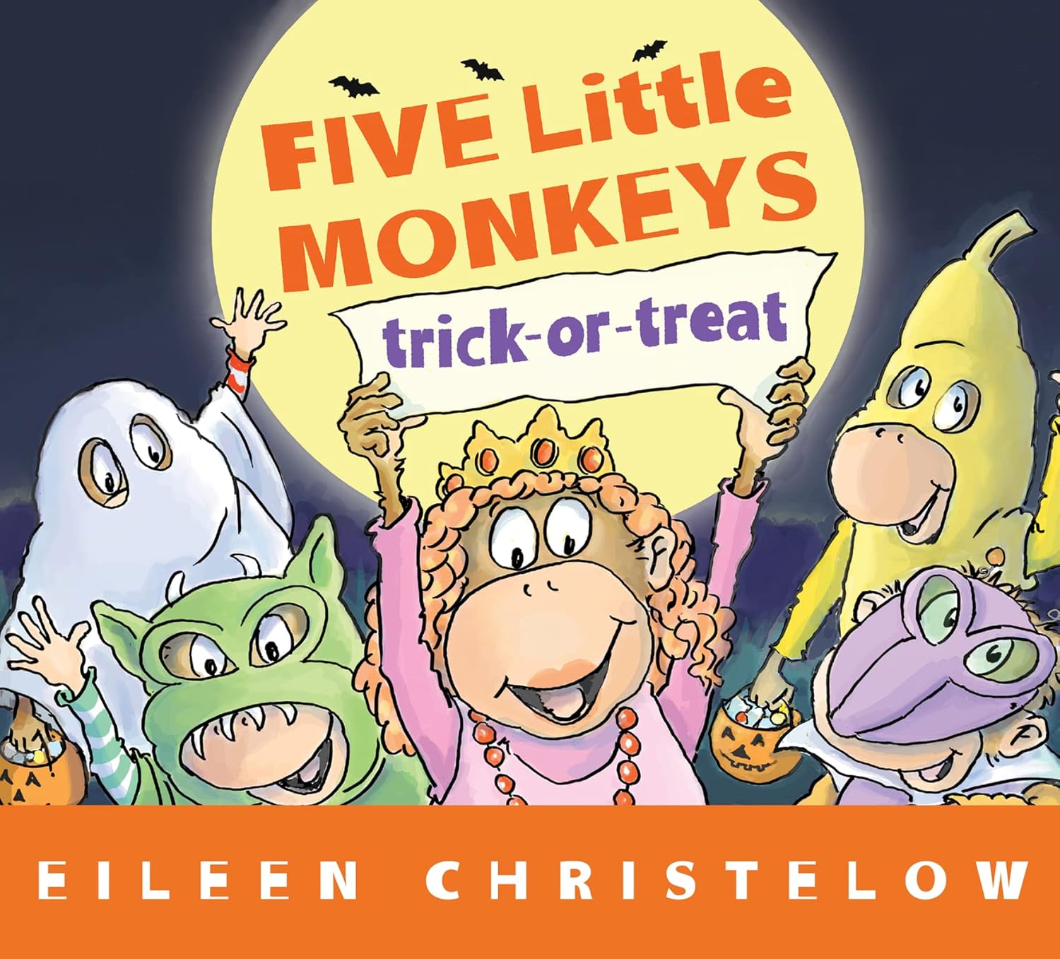 Five Little Monkeys Trick-Or-Treat (Five Little Monkeys Story) Board book – Picture Book, 14 July 2015 by Eileen Christelow (Author)