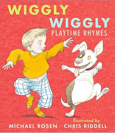 Wiggly Wiggly: Playtime Rhymes Board book Children's Books Happier Every Chapter