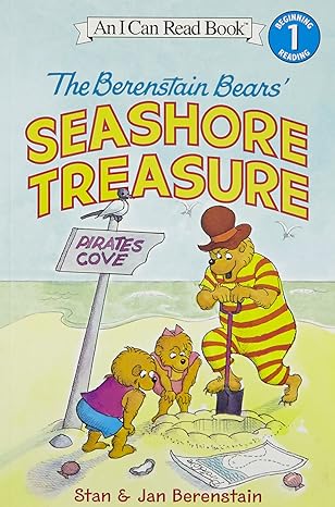 The Berenstain Bears' Seashore Treasure (I Can Read Level 1) Paperback Children's Books Happier Every Chapter   