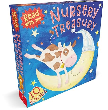 Nursery Treasury box set Paperback Children's Books Happier Every Chapter   