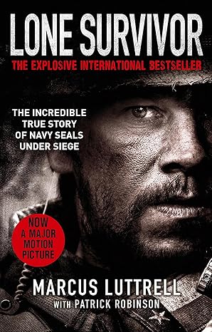 Lone Survivor: The Incredible True Story of Navy SEALs Under Siege Paperback Adult Non-Fiction Happier Every Chapter   