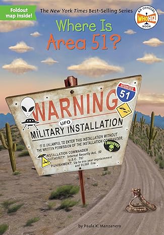 Where Is Area 51? Paperback Children's Books Happier Every Chapter   