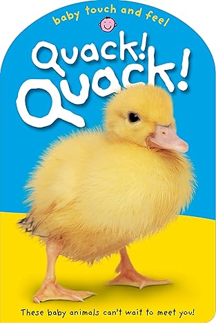 Quack! (Baby Touch and Feel) Board book Children's Books Happier Every Chapter   