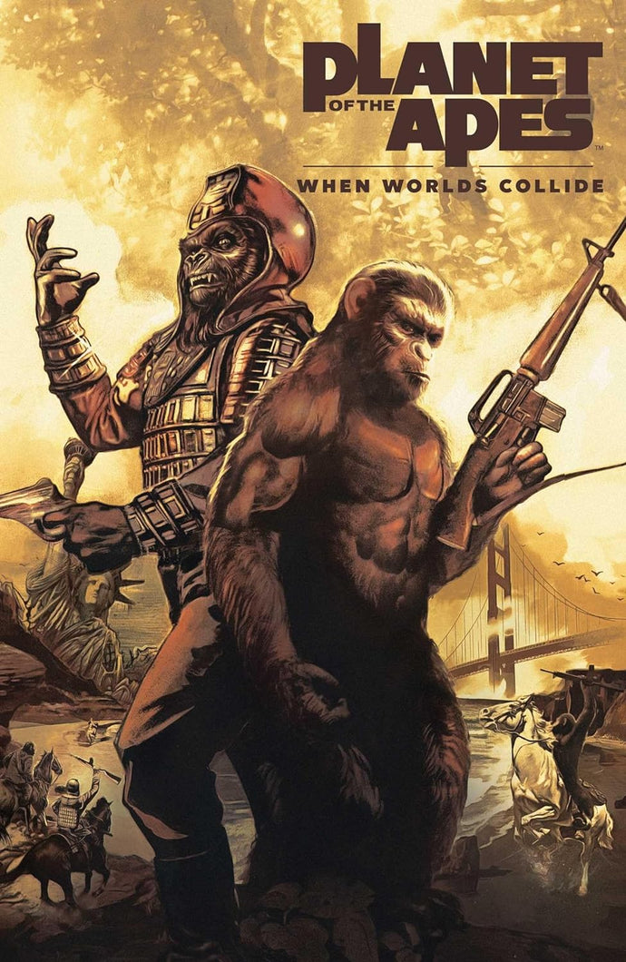 Planet of the Apes: When Worlds Collide Paperback Comics & Graphic Novels Happier Every Chapter   