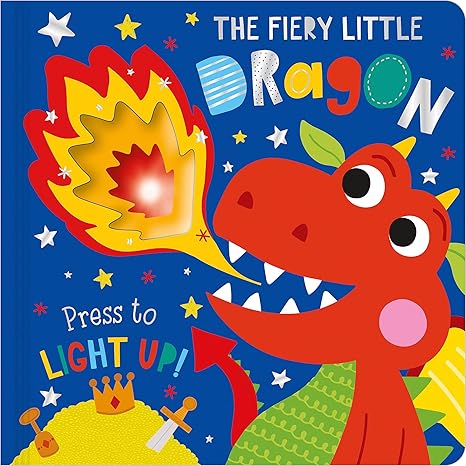 The Fiery Little Dragon Board book Children's Books Happier Every Chapter   