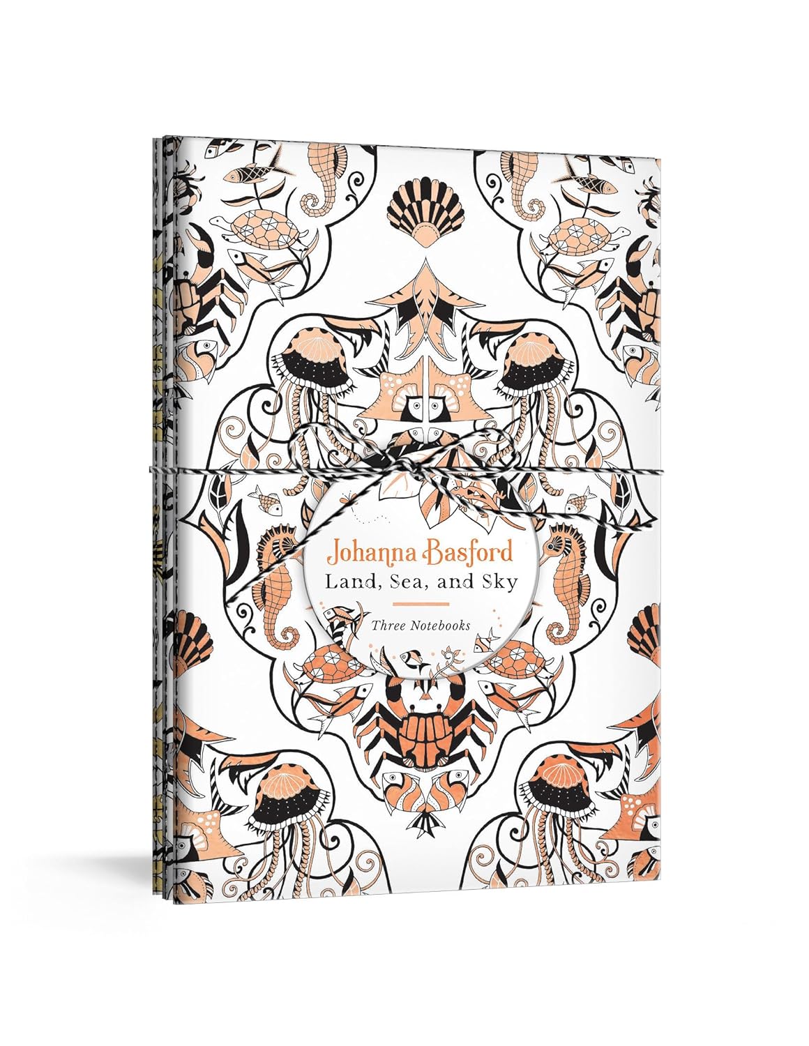 Johanna Basford Land, Sea, and Sky: Three Colourable Notebooks Diary €“ 10 Mar. 2020 by Johanna Basford (Author)