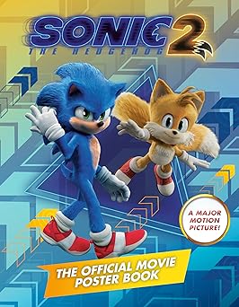 Sonic the Hedgehog 2: The Official Movie Poster Book Paperback Children's Books Happier Every chapter