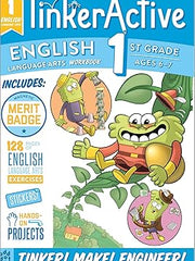 Tinkeractive Workbooks: 1st Grade English Language Arts: Ages 6-7: 8 Paperback