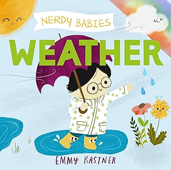 Nerdy Babies: Weather: 4 Board book