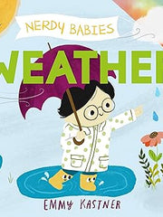 Nerdy Babies: Weather: 4 Board book