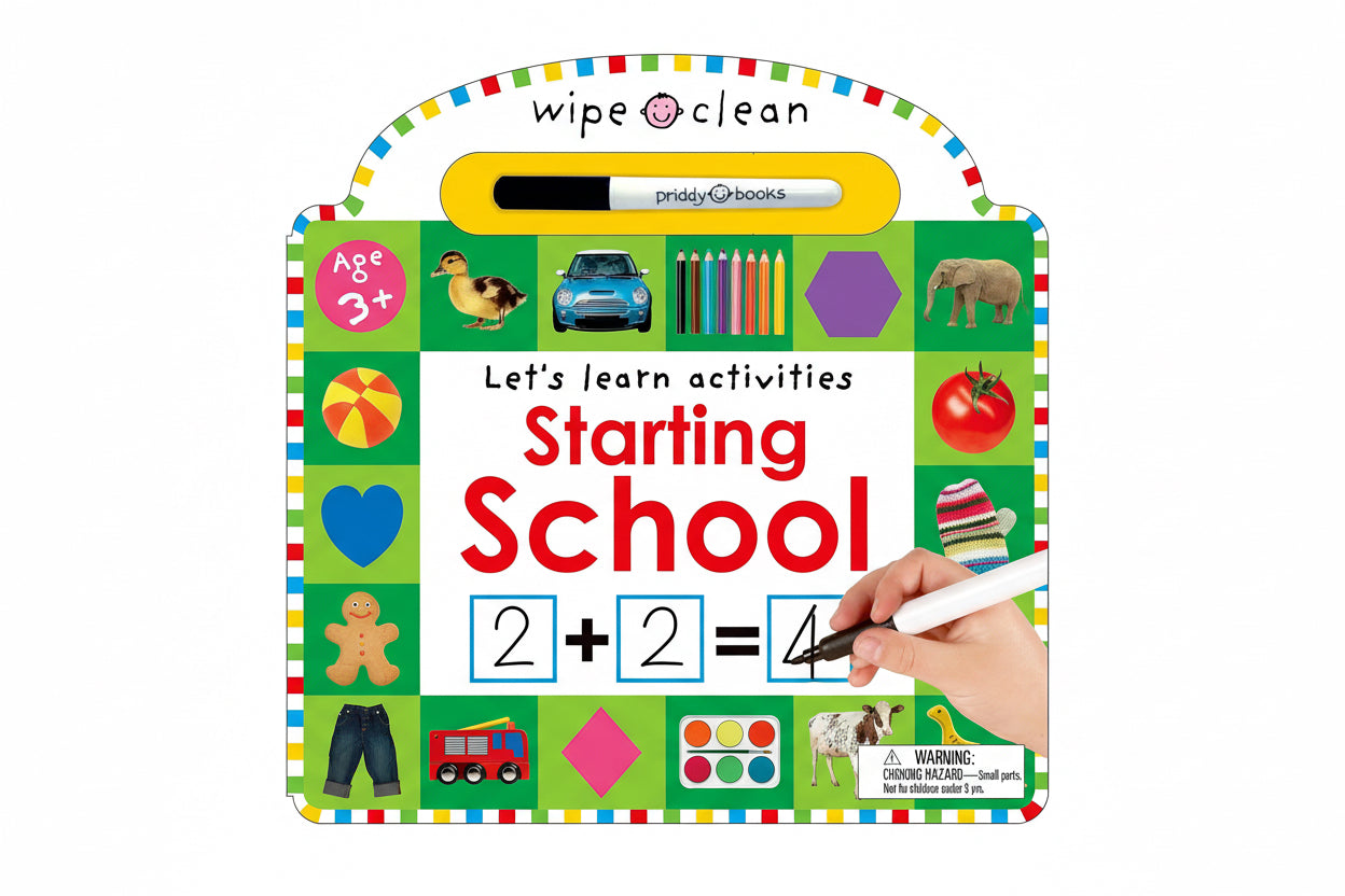 Wipe Clean: Starting School Board book  6 Jan. 2015 by Roger Priddy (Author)