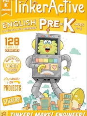 TinkerActive Workbooks: Pre-K English Language Arts Paperback