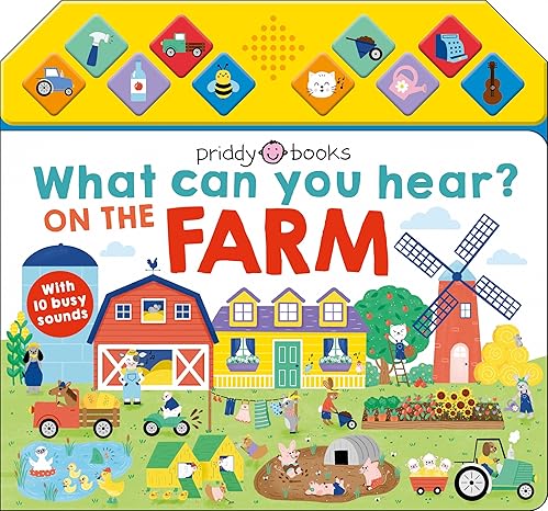 What Can You Hear On The Farm?: 1 Board book
