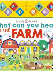 What Can You Hear On The Farm?: 1 Board book