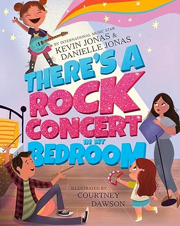 There's a Rock Concert in My Bedroom Hardcover Children's Books Happier Every Chapter   