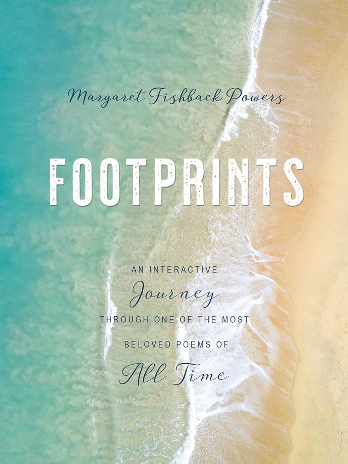 Footprints: An Interactive Journey Through One of the Most Beloved Poems of All Time Hardcover Adult Non-Fiction Happier Every Chapter   