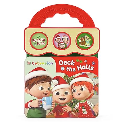 Cocomelon Deck the Halls Board book