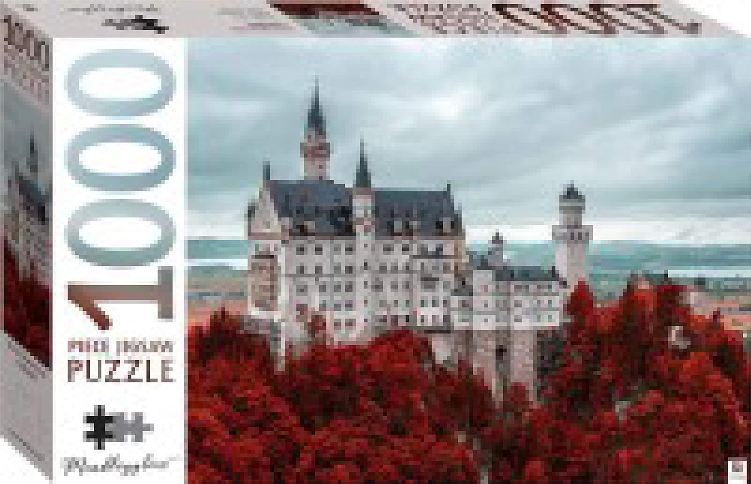 Neuschwanstein Castle Germany 1000 Piece Jigsaw Puzzle (Mindbogglers) Hardcove