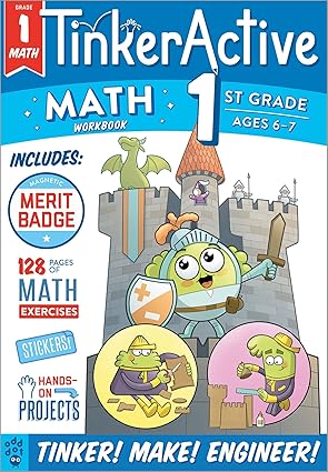 1st Grade - Math (Tinkeractive Workbooks) Paperback