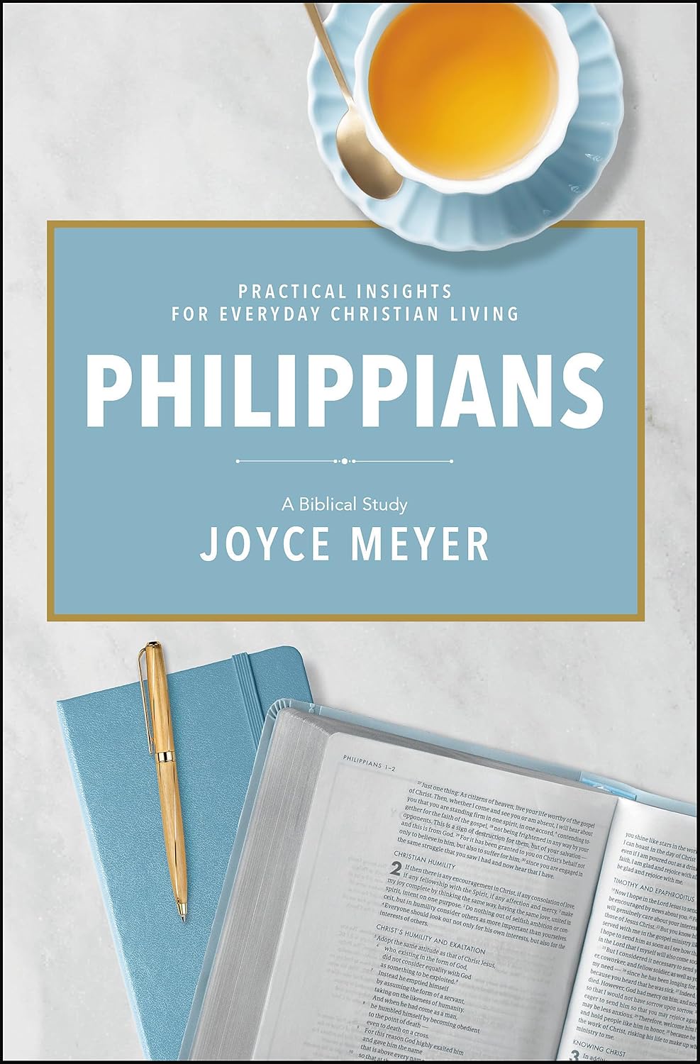 Philippians: A Biblical Study Hardcover by Joyce Meyer (Author)