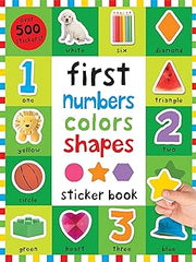 First 100 Stickers: First Numbers, Colors, Shapes Paperback
