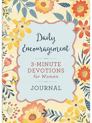 Daily Encouragement: 3-Minute Devotions for Women Journal Paperback