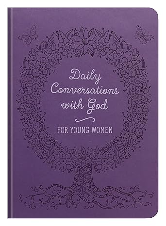 Daily Conversations With God for Young Women Imitation Leather Children's Books Happier Every Chapter   