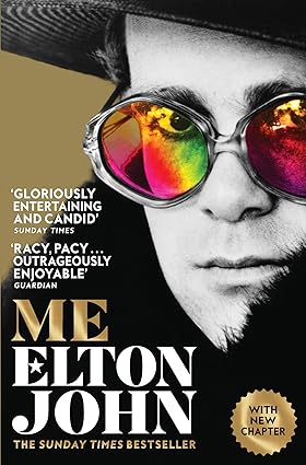 Me: Elton John Official Autobiography Paperback Adult Non-Fiction Happier Every Chapter