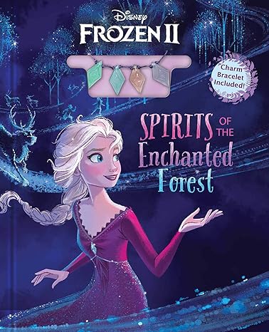 Disney Frozen 2: Charm Bracelet Included! Hardcover Children's Books Happier Every Chapter   