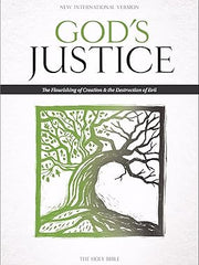 Holy Bible: NIV God's Justice the Flourishing of Creation & the Destruction of Evil Hardcover