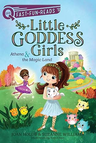 Athena & the Magic Land: A Quix Book: 1 (Little Goddess Girls) Paperback Children Fiction Happier Every Chapter   