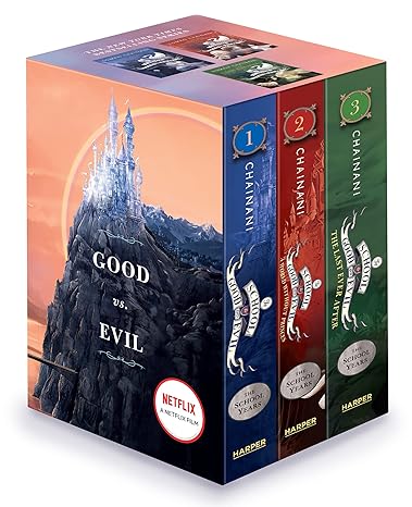 The School for Good and Evil Series 3-Book Paperback Box Set: Books 1-3 Paperback Children's Books Happier Every Chapter   