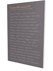 The Jesus Bible Journal, Mark, Niv, Paperback, Comfort Print Paperback