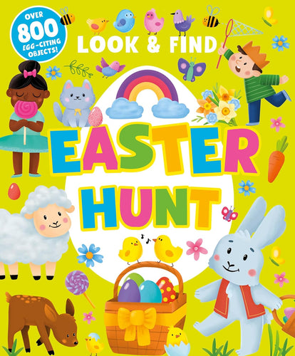 Easter Hunt: Over 800 Egg-citing Objects! (Look & Find) Hardcover  Ndah Mbawa @ Happier Every Chapter   