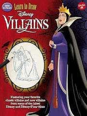 Learn to Draw Disney Villains: New edition! Featuring your favorite classic villains and new villains from some of the latest Disney and Disney/Pixar films (Licensed Learn to Draw) Paperback
