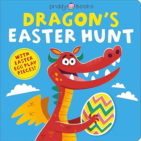 Lift and Play: Dragon's Easter Hunt (Lift & Play) Board book Children's Books Happier Every Chapter   