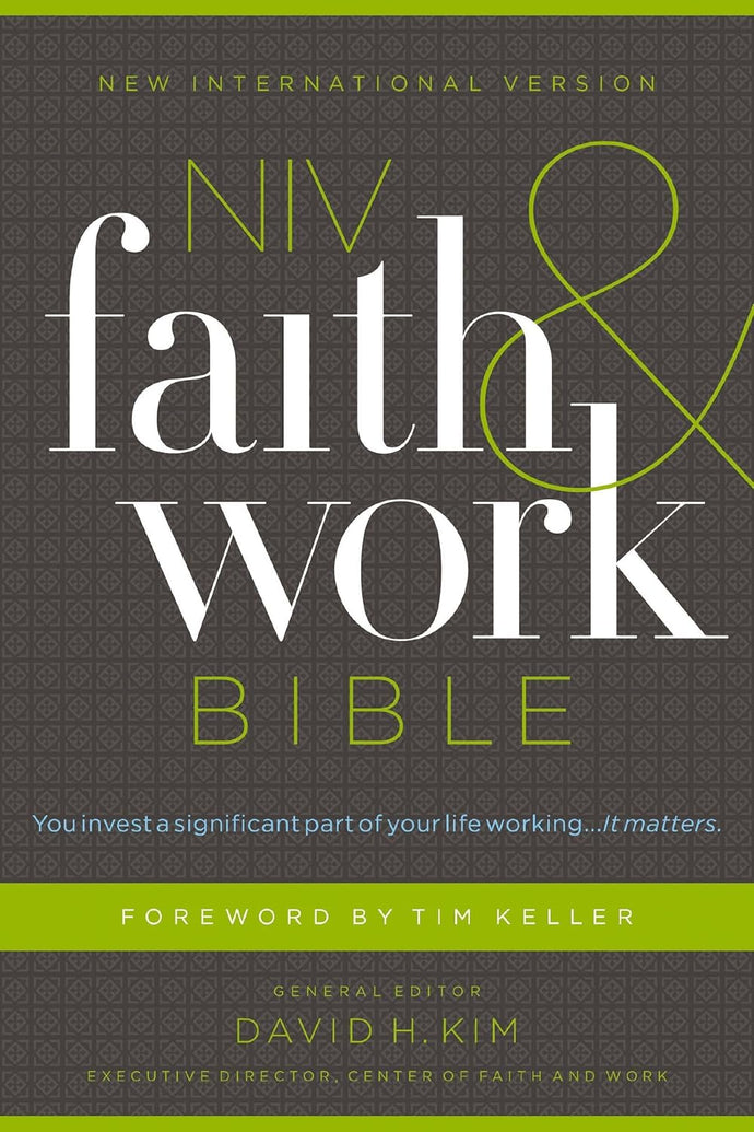 NIV Faith & Work Bible: New International Version Hardcover  Happier Every chapter   