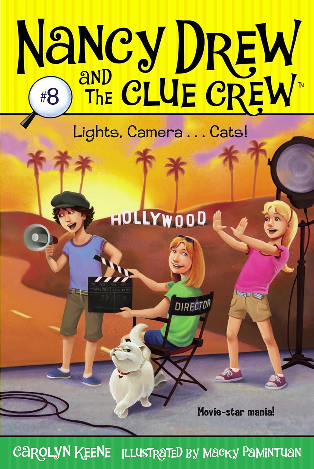 Lights, Camera . . . Cats! (Volume 8) (Nancy Drew and the Clue Crew)