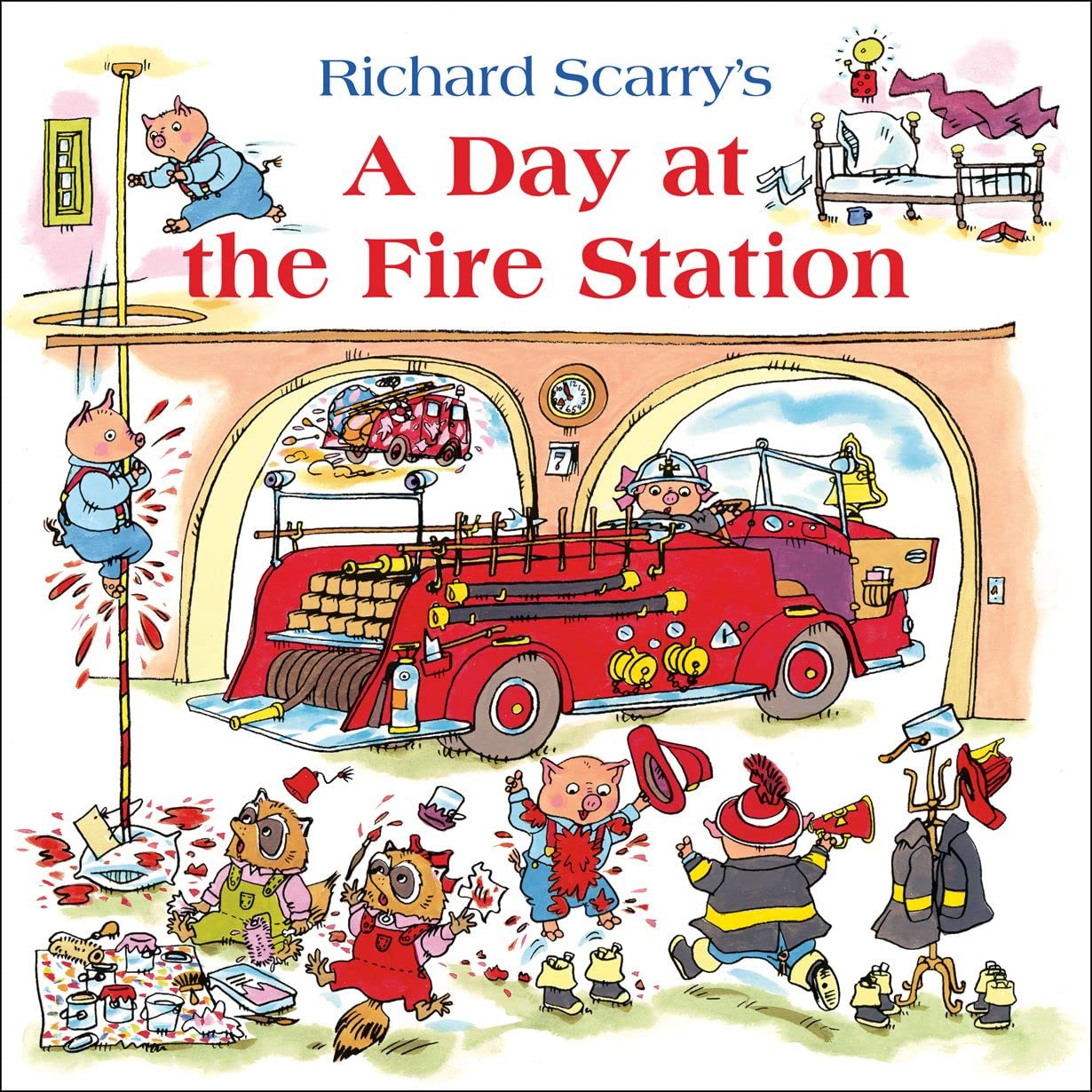 A Day at the Fire Station Paperback