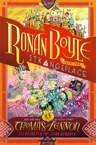 Ronan Boyle Into the Strangeplace (Ronan Boyle #3) (Hardcover) Children's Books Happier Every Chapter   